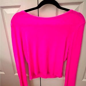 Light weight pink long sleeve